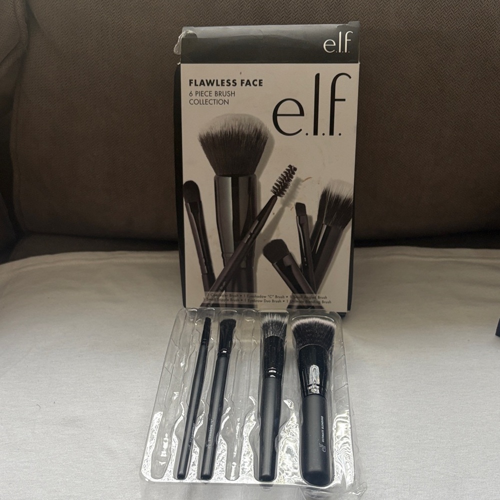 ELF Professional Makeup Brush Set in Black